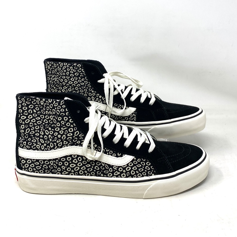 VANS Sk8-Hi Decon Sneakers Canvas Suede Black For Men Skate Shoes VN0A4BX64WM - Picture 8 of 10